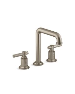 DECK-MOUNT BATH FAUCET, LEVER HANDLES