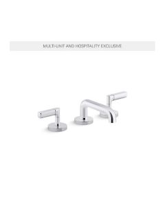 SINK FAUCET, LOW SPOUT, LEVER HANDLES