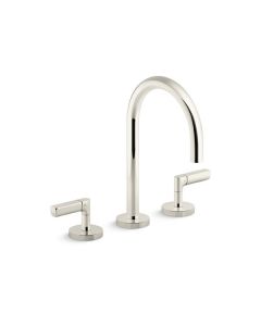 SINK FAUCET, GOOSENECK SPOUT, LEVER HANDLES