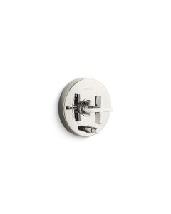 PRESSURE BALANCE TRIM WITH DIVERTER, CROSS HANDLE