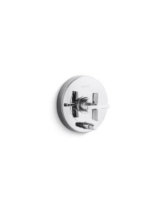PRESSURE BALANCE TRIM WITH DIVERTER, CROSS HANDLE