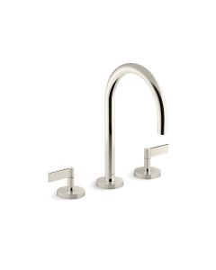 SINK FAUCET, GOOSENECK SPOUT, LEVER HANDLES