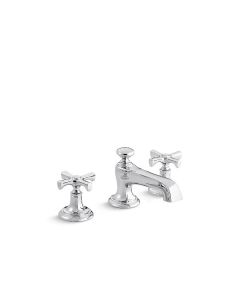 SINK FAUCET, TRADITIONAL SPOUT, CROSS HANDLES