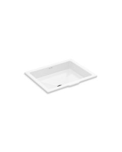 UNDER-MOUNT SINK, CENTRIC RECTANGLE WITH OVERFLOW